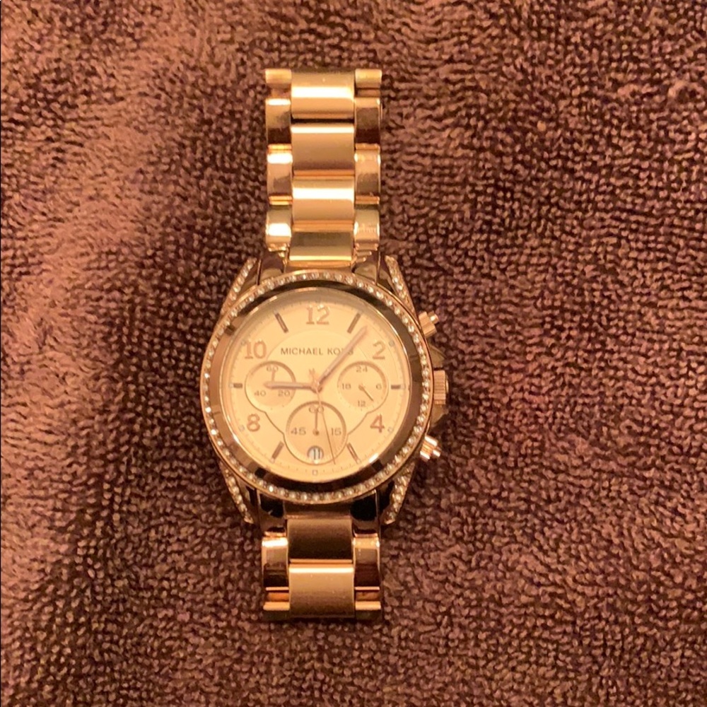 •MAKE OFFER• Michel Kors Rose Gold Watch